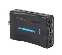 Airshi Adattatore da BNC a, Adattatore Video Durevole a Basso Consumo Energetico 1080P/720P, Elaborazione DCDI Stabile USB 5V DC per Macchina da Gioco