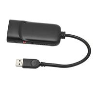 Airshi Adattatore da USB a VGA, Adattatore per Interfaccia Multimediale da USB 3.0 a HD Supporto Ingresso Microfono per