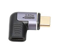 Airshi Adattatore di Tipo C a 90 Gradi, Adattatore Magnetico USB 4.0 140 W per Tablet