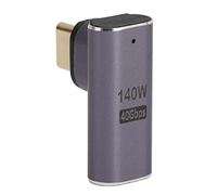 Airshi Adattatore di Tipo C, Adattatore USB C Magnetico a Ricarica Rapida PD 140 W, Completamente Funzionale, Professionale per Dispositivi di Tipo C per Tablet