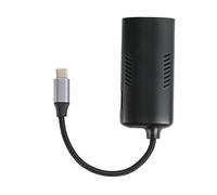 Airshi Adattatore per Laptop, Adattatore per Laptop di Tipo C Presa di Ricarica Rapida per l'Adattatore (DC7406 Femmina a Tipo C)