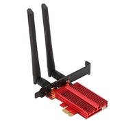 Airshi Adattatore WiFi 6, WiFi 6 Triple Band WiFi Card Pcie Technology per PC