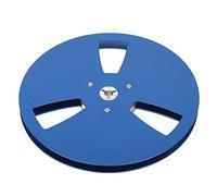 Airshi Bobina Vuota, 3 Fori 1/4 7 Pollici Bobina Vuota a Nastro in Lega di Alluminio a Basso Rumore per Lettore di Nastri da Bobina a Bobina (#4)