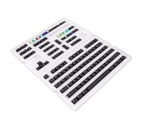 Airshi Cappucci per Tastiera da Gioco, 128 Tasti PBT Copritasti Tastiera Professionale Fai da Te Materiale PBT per Regalo per Copritasti Universali (#1)