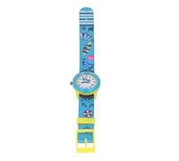 Airshi Cartoon Kids Watch Quadrante Trasparente Cinturino in Tessuto Impermeabile Orologio da Bambino Regolabile per Scuola Casual per Ragazzi
