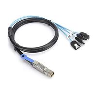 Airshi di Trasmissione Dati SAS, Cavo SAS per Pannello Mini 1X1 (4X), 1X2 (8X) e 1X4 (16X) per PC per Server Esterno