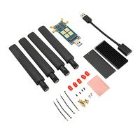 Airshi Estensione DONGLE 5G 4 Antenne Aggiornamento Firmware in Lega di Alluminio Scheda WiFi DONGLE 5G per Laptop