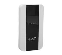 Airshi Hotspot WiFi, Supporto Router WiFi 10 Dispositivi Batteria Ricaricabile Bianca da 3000 mAh per Telefono Cellulare 4G LTE (Versione USA)