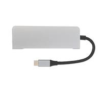 Airshi Hub USB 3.0, Funzione di Dissipazione del Calore Splitter USB C velocità 5 Gbps Potente Trasmissione Dati per Smartphone per Proiettori