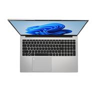 Airshi Laptop da Ufficio, Computer Portatile con Batteria Ultra Sottile da 7000 MAh IPS da 17,3 Pollici per Viaggi (16+128G Spina europea)