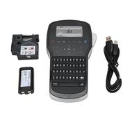 Airshi Macchina per la Creazione di Etichette, PC Ricaricabile per connettività Mac Digitazione Rapida 20 Testi Formattati Stampante per Etichette Portatile per Ufficio