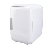 Airshi Mini Frigorifero, Piccolo Dispositivo di Raffreddamento Portatile per Auto a Raffreddamento Rapido, capacità 4 Litri, ABS Resistente per Cosmetici (Bianco)