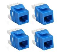 Airshi Modulo di Rete Cat5e, Connettore di Rete RJ45 per PC a 180 Gradi Ecologico per Progetti Fai-da-Te