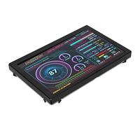 Airshi Monitor della Temperatura del Computer, Monitor della Temperatura del PC Regolazione Continua della luminosità Immagine Chiara da 5 Pollici per Desktop