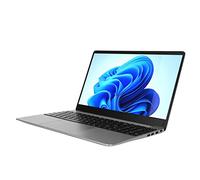 Airshi Notebook da 15,6 Pollici, Display FHD da 100-240 V Notebook Aziendale con CPU Quad Core Micro-Edge (8+128G Spina UE)