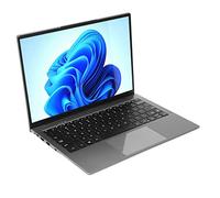 Airshi Notebook Ultra Sottile, Multi-interfacce CPU da 2,8 GHz Notebook da 14,1 Pollici 12 GB 512 GB 100-240 V Ufficio per 11 (Spina UE)