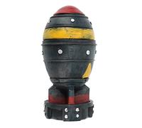 Airshi Nuke Bomb Bomb Storage Box, Base Stabile Mini Contenitore per Ornamenti in Resina Decorativo Leggero per Libreria