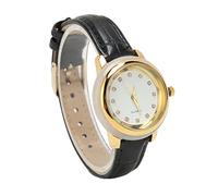 Airshi Orologio da Polso da Donna, Orologio da Polso in Oro con a Specchio in Pelle PU, Orologio da Donna in Giada da Donna Casual