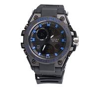 Airshi Orologio da Polso Impermeabile, Quadrante Luminoso 3D per Orologio da Polso con Coperchio Trasparente per Uomo per la Notte