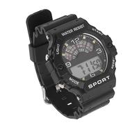 Airshi Orologio Digitale da Uomo Sportivo, Sistema 12 24 Ore con Campanello Orario Orologio Sportivo Digitale da Uomo con Cinturino Luminoso Cinturino in Gomma Impermeabile WR50M per