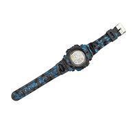 Airshi Orologio, Temporizzazione 12 24 Ore Sistema Cronografo da Uomo Impermeabile Orologio Resistente all'usura Colore Mimetico per Studenti (Blu)