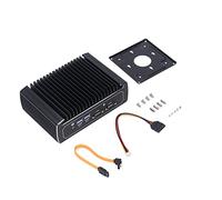 Airshi PC Industriale, Processore a 4 Core Computer Industriale a Raffreddamento Rapido 128 G di Memoria I5-10210U 4 G 128 G per Macchina (Spina UE)