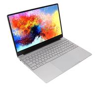 Airshi PC Portatile, Fotocamera Frontale da 0,3 MP, Batteria a Lunga Durata da 100-240 V, Laptop FHD da 15,6 Pollici, Connessione WIFI a Doppio Schermo 5G per Studenti (Spina UE)