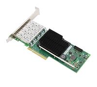 Airshi PCI Express X8 X16 8 LED 10G SFP+ Interfaccia Scheda di Rete in Fibra a 4 Porte per XL710BM1