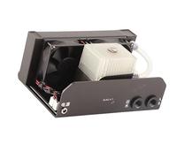 Airshi Pompa 'Acqua della CPU, Pompa di Raffreddamento della GPU Doppia Ventola Filettata G1/4 per Telaio