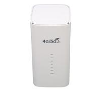 Airshi Router 4G LTE, Conversione Segnale 100-240V 4 Antenna Dissipazione Calore Router WiFi Wireless per Area Studio Remota Fino a 32 Utenti (Spina UE)