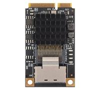 Airshi Scheda di Espansione Mini PCIE, Scheda di Gestione 'Alimentazione da Mini PCIE a 3.0 4 3.0 per Computer Desktop