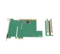Airshi Scheda di Espansione PCI, PCIE X1 Single Lane Port Slot Bridge Riser Card a 400mW Scheda Adattatore PCI a Basso Consumo Energetico per Host di Controllo Industriale