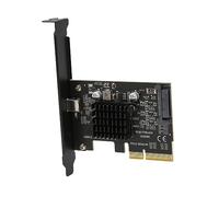 Airshi Scheda di Espansione USB 3.2 Gen 2, Scheda di Espansione da PCIe a USB 3.2 Controllo ASM3242 da 20 Gbps per Desktop