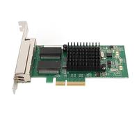 Airshi Scheda di Rete PCIe, Scheda Gigabit Ethernet 10/100/1000M 4 Porte per Computer