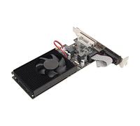 Airshi Scheda Grafica GPU, Scheda Grafica Supporto Frequenza Core 589 MHz Supporto DVI VGA DirectX10.1 Alimentatore Monofase a 64 Bit GT210 1G DDR3 per PC Desktop