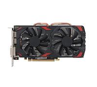 Airshi Scheda Grafica RX 580, Scheda Grafica da Gioco con Frequenza Core da 1284 MHz a 256 Bit con Doppie Ventole per PC Desktop (5808GD5)