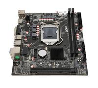 Airshi Scheda Madre da Gioco M ATX, Computer Desktop B250B4 Scheda Madre M ATX Slot PCI E X16 Gen 3.0 Doppio Canale Professionale per Computer Desktop