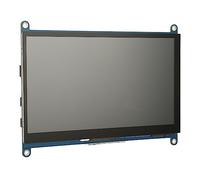 Airshi Schermo a 7 Pollici di IPS, Installazione Facile 'interfaccia 1.4b di Multimedia del Touch Screen Capacitivo a 7 Pollici LCD Pratico 1024x600 HD del PWB per Il Computer (Modulo