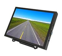 Airshi Schermo IPS Portatile con Schermo Piccolo 110-240 V Altoparlanti per Computer Integrati Multifunzionali (Spina europea 220-240 V)