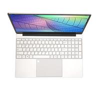 Airshi Silver EU Plug 100-240V Lettore di Impronte Digitali Portatile IPS Schermo di Apprendimento Quad Core Portatile (16+512G Spina europea 220-240 V)