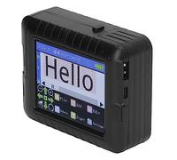 Airshi Stampante a Getto d'inchiostro Portatile, CPU a 4 Core, Stampa Regolabile, Ampia Applicazione, Touch Screen LED da 3,5 Pollici, Tipo C, Ricarica USB 2.0, Stampante a Getto