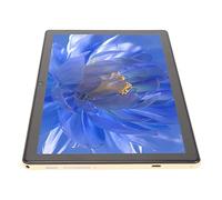 Airshi Tablet HD, Processore Octa Core 1080x1960 Tablet da 10,1 Pollici 8000 MAh Ricaricabile 100-240 V 2,4 G 5 G Per Ufficio Per Bambini Per Viaggi (Giallo)