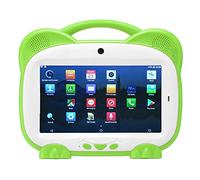 Airshi Tablet per Bambini, 2MP Anteriore Posteriore 5MP Tablet Touchscreen per Bambini EU Plug 100-240V 7 Pollici 1960x1080 IPS Lettura per 10.0 (Verde)