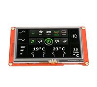 Airshi Touch Screen Resistivo, Schermo Intelligente da 4,3 Pollici HMI TFT LCD Trasferimento Rapido per Tablet