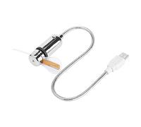 Airshi Ventola per Messaggi USB Display Messaggi Ventola Programmabile a LED, Mini Ventola Flessibile USB Ventola Programmabile per Computer Ventola Flessibile, per Laptop Desktop o PC