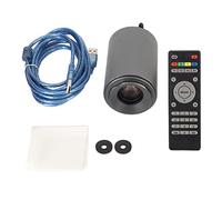 Airshi Videocamera Live HD, Pari luminosità Videocamera Streaming Live 1080P 30fps Zoom Ottico 10X Messa a Fuoco Rapida 2 MP 100-240 V per l'istruzione (Spina UE)