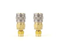 Airsoft, compatibile con 2302 23-2 Foster Quick, scollegamento con raccordo a inserimento for tubo flessibile da 6 mm o 1/4 di pollice(2PCSFemale Adapter)