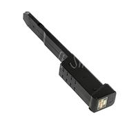 AirSoft CYMA 100rd Mag - Rivista lunga per G18C CM030 CM122 CM123 AEG, colore: Nero