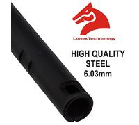 Airsoft Interno Barile 6.01 6.3 6.03 Foro Stretto UK 455 MM Acciaio LONEX Asg