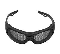 Airsoft Mesh Goggles, Occhiali Antivento Copertura con Motivo a Rete da Tiro Sport All'Aria Aperta Protezione Antiurto Softair Militare Paintball per Equitazione Tactical Military CS Game Shooting